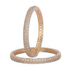22k Gold Plated Ziya Mesh Bangle