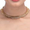 MISHITA   gold plated necklace set