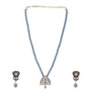 Chaav Nayanthara Antique Gold Necklace Set