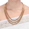 ANISHA   gold plated necklace set