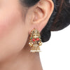 gold plated TEMPLE  necklace set