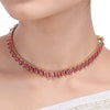 AMAYA gold plated necklace set