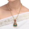ELINA   gold plated necklace set