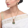 ELINA   gold plated necklace set