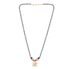 Chaav Shree Zircon Balls Mangal Sutra Pendant Set