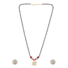 Chaav Shree Zircon Balls Mangal Sutra Pendant Set