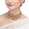 AMAYRA  gold plated necklace set