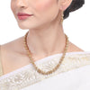 AVYA   gold plated necklace set
