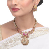HARSHITA   gold plated necklace set