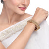 NITALI  GOLD PLATED BANGLE