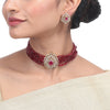 Karuna Wanayanthi Zircon  Choker  Set
