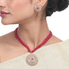 Karuna Waratha Zircon Pendant  Set