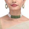Karuna Namana Zircon Choker  Set