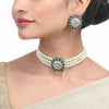 Karuna Wishma Zircon Choker   Set