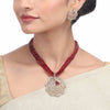 Karuna Nami Zircon Pendant  Set
