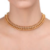 Chaav Siya Gold Plated Necklace Set