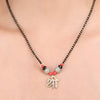 Chaav Shree Zircon Balls Mangal Sutra Pendant Set