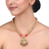 Chaav Simanshi Gold Plated  Necklace