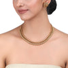 Chaav Kajal Gold Plated Necklace Set