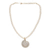 22k Gold Plated Aaisa Pendant Set