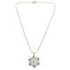 22k Gold Plated Aamita Pendant Set