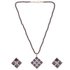 Karuna Nabha Zircon Pendant Set