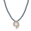 Karuna Warmika Zircon Pendant Set