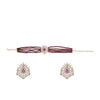 Karuna Wanayanthi Zircon  Choker  Set