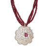 Karuna Nami Zircon Pendant  Set
