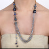 Surmai Mehar Zircon String Necklace