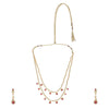 22k Gold Plated Hamsini Necklace Set
