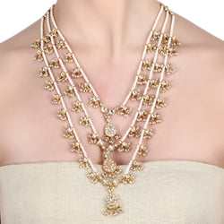 Megha Collection Yanya Kundan Necklace Set