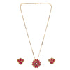 22k Gold Plated Leena Necklace Set