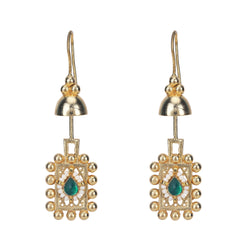 22k Gold Plated Dahu Earring