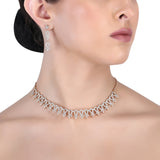 Vanya Zircon Necklace Set