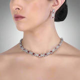 Aadhya Zircon Necklace Set