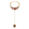 22k Gold Plated Teej Sharvya Haathphool