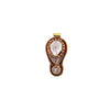 22k Gold Plated Teej Payodhi Nosepin
