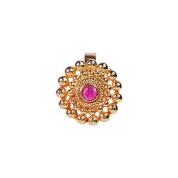 22k Gold Plated Teej Mandavi Nosepin