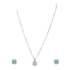 Mihika Zircon Pendant Set