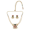 22k Gold Plated Teej Torana Pendant Set
