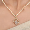 Ujjwal Yuti Pendant Zircon Set