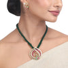 Ujjwal Nisu Zircon Pendant Set