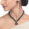 Ujjwal Zircon Hira Pendant Set