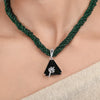 Ujjwal Zircon Hira Pendant Set