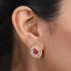 Ujjwal Zircon Rupa Pendant Set