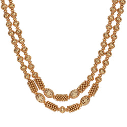 22k Gold Plated Teej Orbita Pendant Set