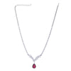 Anishka Zircon Necklace Set