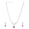 Anishka Zircon Necklace Set