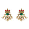 22k Gold Plated Teej Ghera Earring